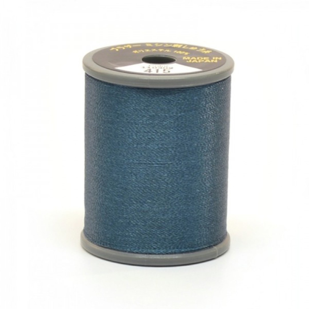 Brother Embroidery Thread - 300m - Peacock Blue 415 image 0